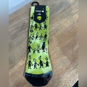 NWT Kid's The Grinch Down In Whoville Stance Crew Socks